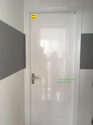 cửa nhựa composite sơn 2k