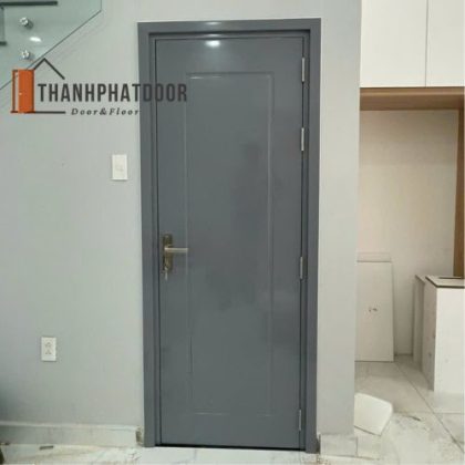 Cửa gỗ nhựa composite quận 2 sơn màu PU