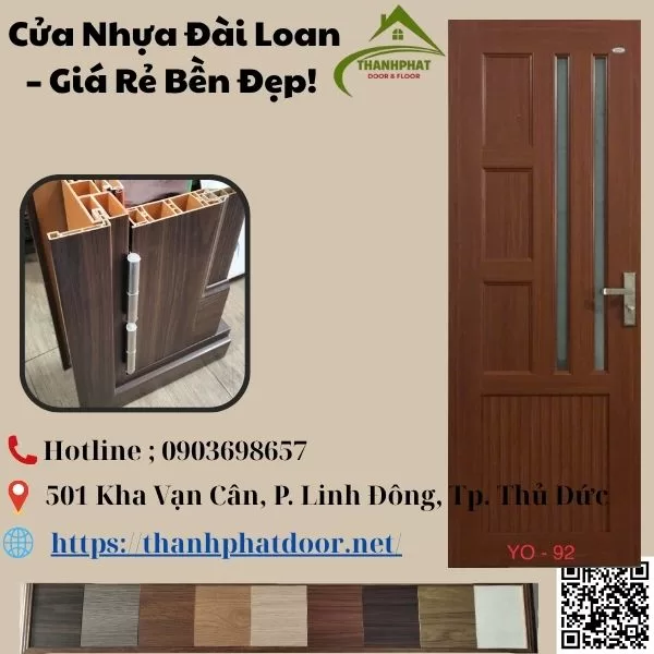 Cửa nhựa Y@door 06