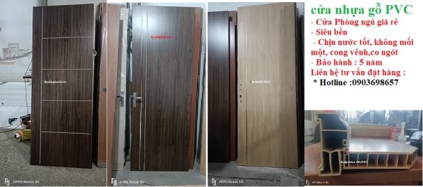 Mẫu cửa nhựa PVC panel 05