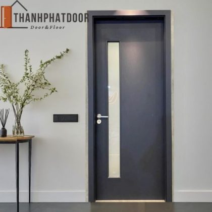 Cửa nhựa PVC kính thích hợp làm cửa văn phòng