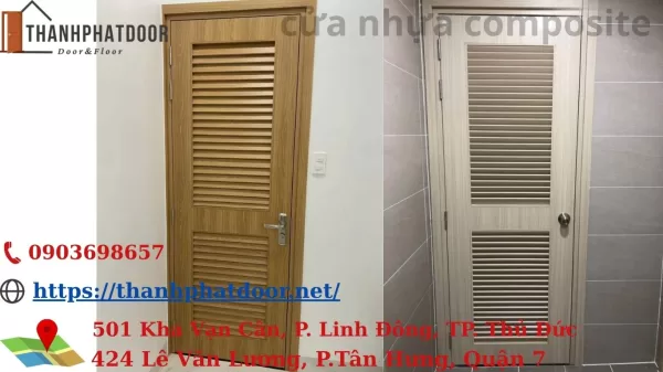 Cửa composite ô thoáng