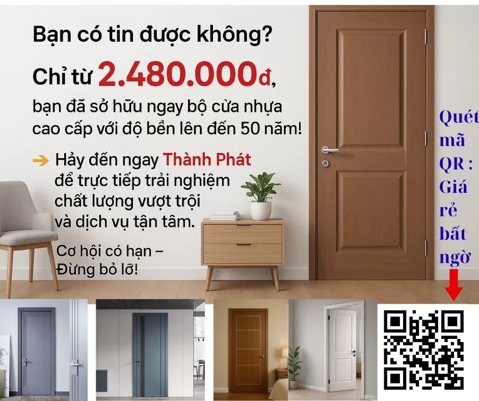 Cửa nhựa nội thất