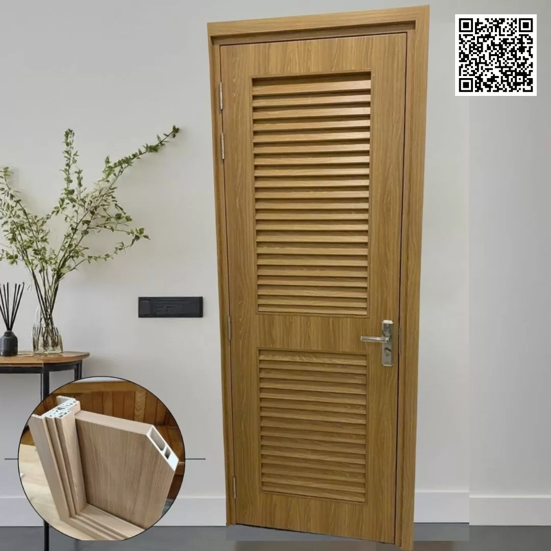 cửa nhựa composite ô thoáng