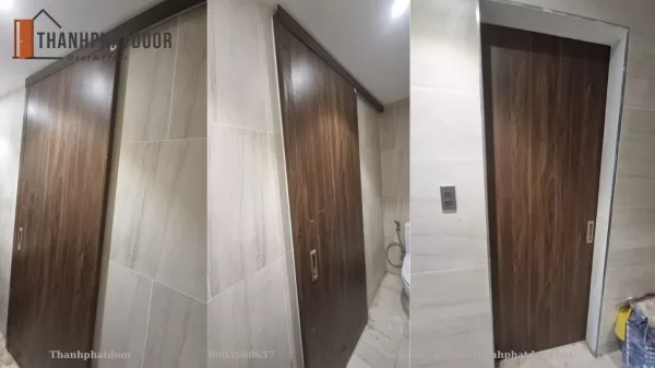 Cửa nhựa lùa tiết kiệm không gian
