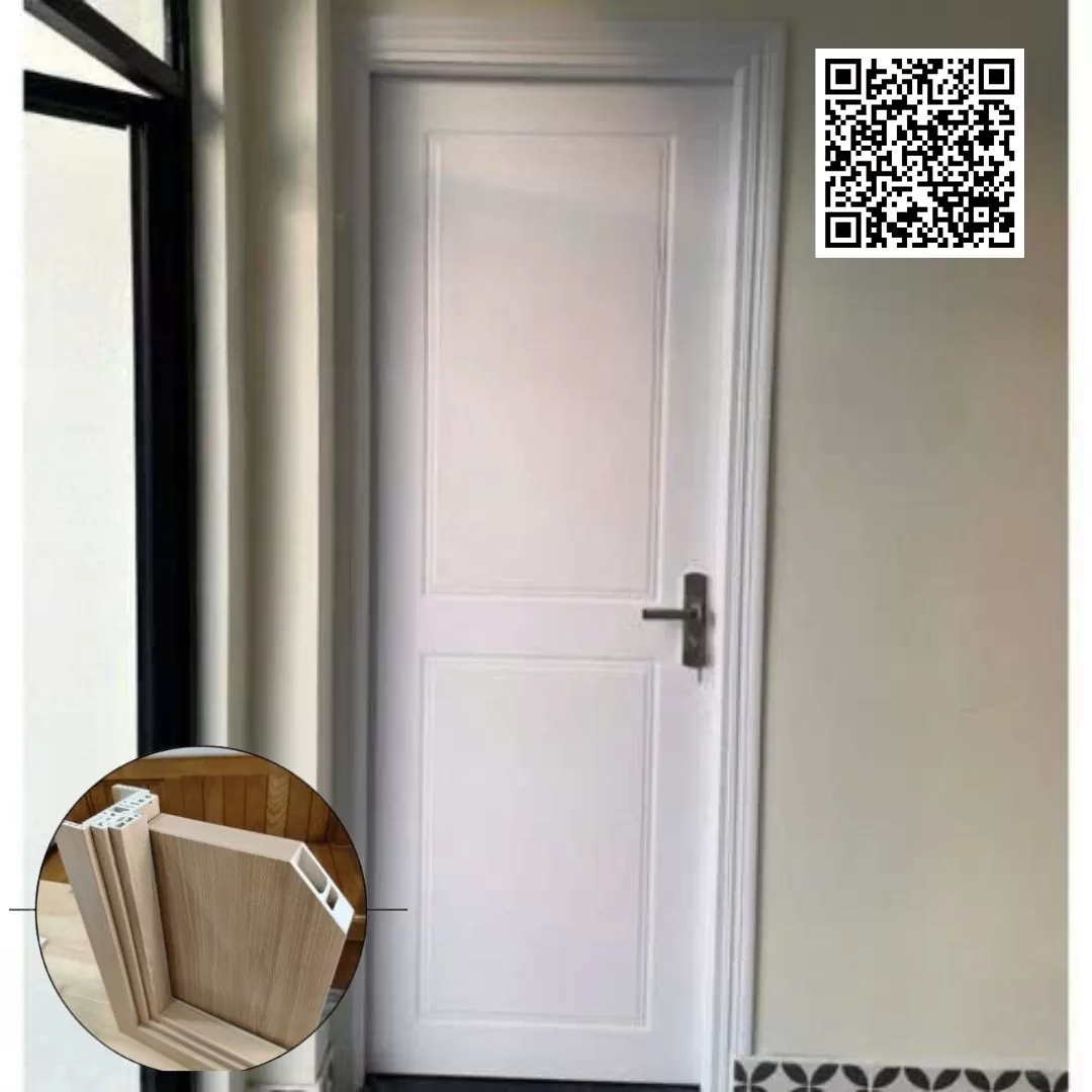 Mẫu Cửa Nhựa Composite Đẹp – Báo Giá Mới Nhất 2025 Cửa nhựa composite màu trắng - Chạy kiểu trang trí