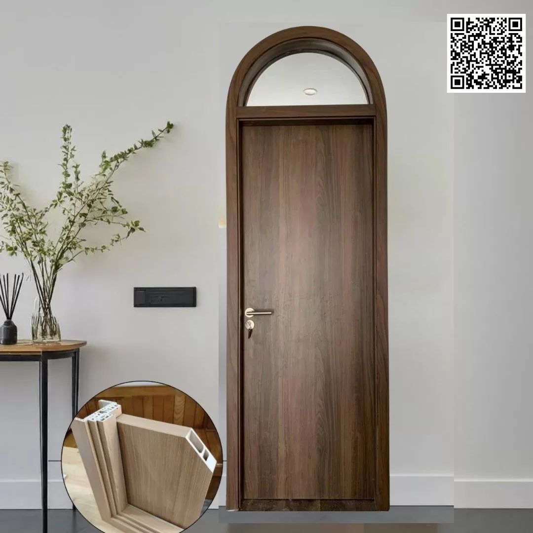 Mẫu Cửa Nhựa Composite Đẹp – Báo Giá Mới Nhất 2025 Cửa composite ô fix vòm