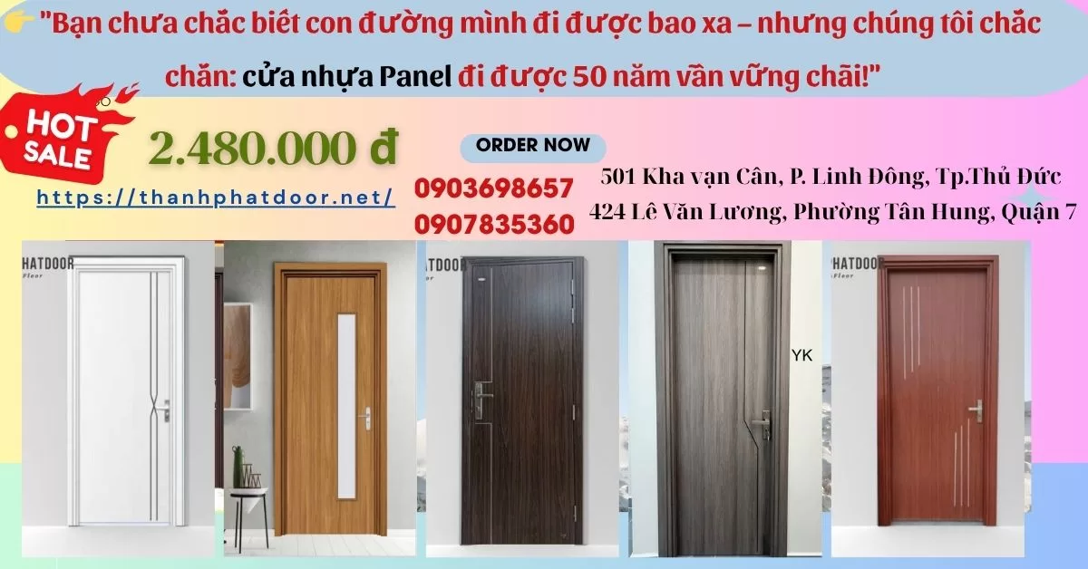 Giảm Giá Cửa Nhựa Tháng 10/2025 – Ưu Đãi Lên Đến 30%