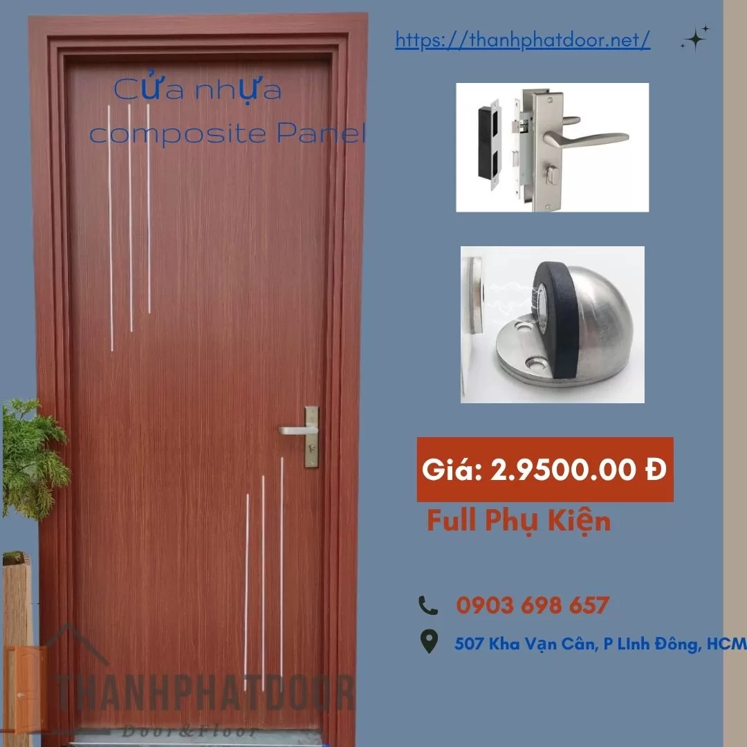 Cửa nhựa composite Panel 
