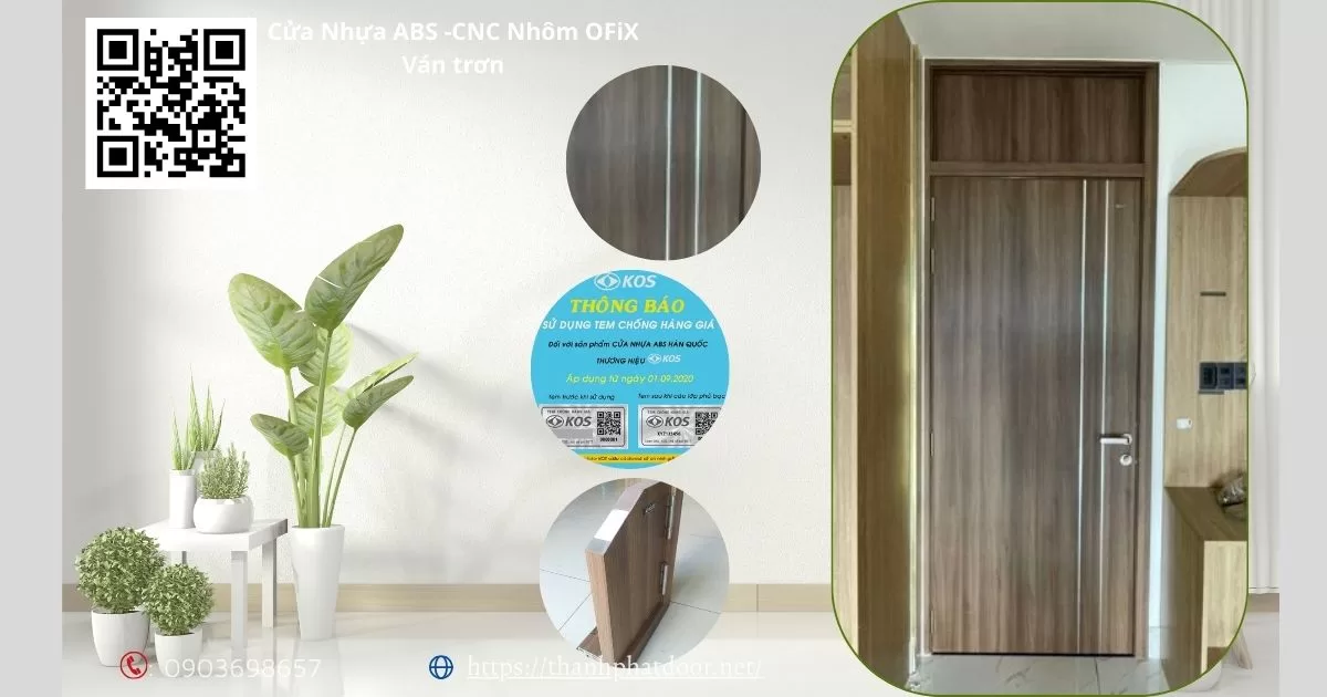 Cửa nhựa ABS Hàn Quốc giá rẻ, chống nước, bền đẹp – Giao hàng toàn quốc, lắp đặt nhanh chóng.