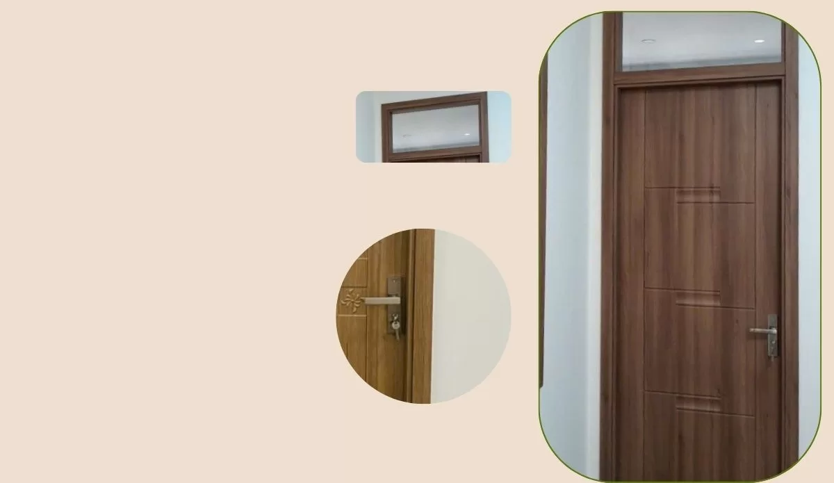 Cửa nhựa ABS Ôfix kính 