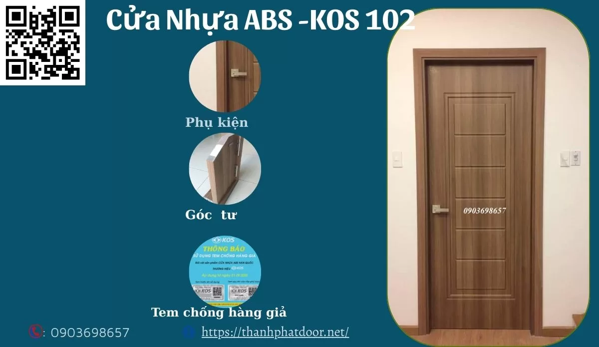 Cửa Nhựa ABS – Ưu Điểm, Báo Giá & Mẫu Đẹp 2025