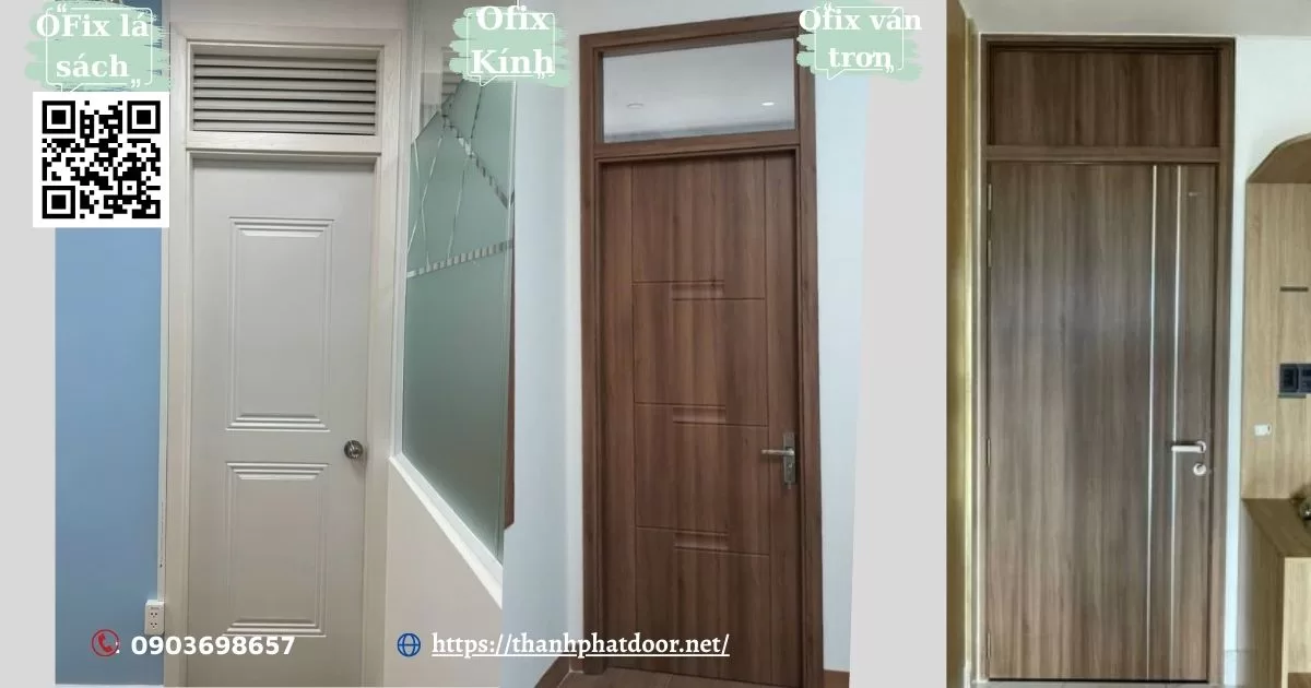 Cửa Nhựa ABS Giả Gỗ – Giải Pháp Cửa Nội Thất Bền Đẹp, Giá Tốt