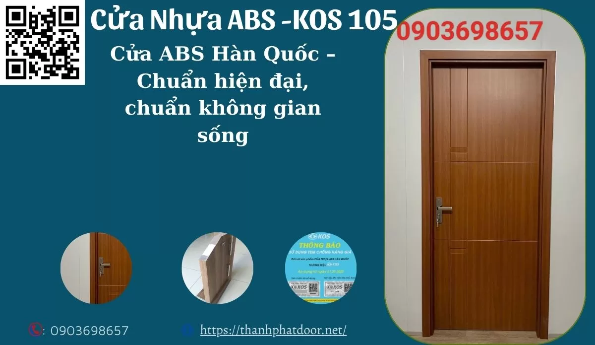 CỬA NHỰA ABS 2026 – XU HƯỚNG MỚI CHO KHÔNG GIAN HIỆN ĐẠI