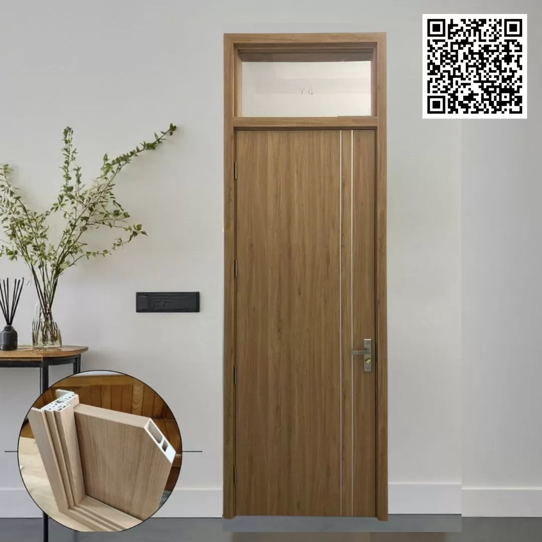 Cửa nhựa Ofix kính