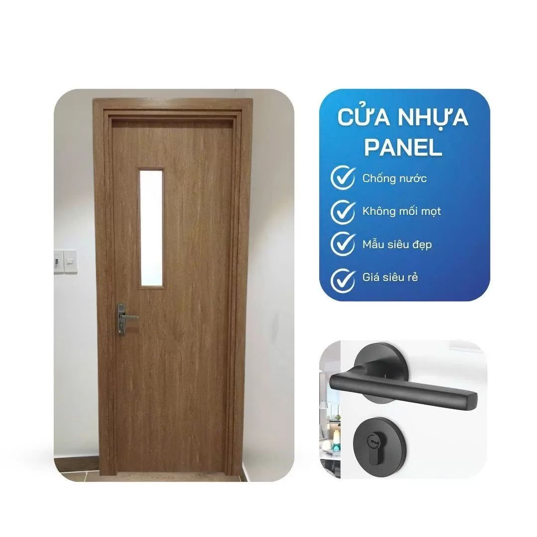 Mẫu Cửa Nhựa Đẹp Cho Nhà Cấp 4 - Giải Pháp Tiết Kiệm Và Bền Đẹp ô kính nhỏ