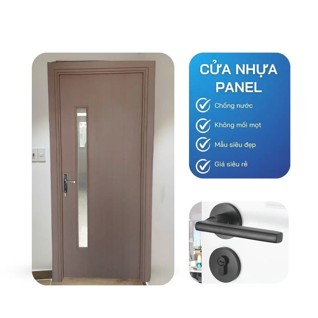 Mẫu Cửa Nhựa Đẹp Cho Nhà Cấp 4 - Giải Pháp Tiết Kiệm Và Bền Đẹp Kính dài