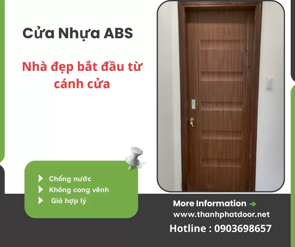 Giá Cửa Nhựa ABS 2026 – Bảng Giá Mới Nhất
