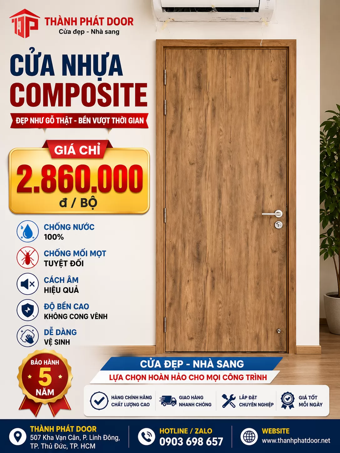 Cửa nhựa Composite
