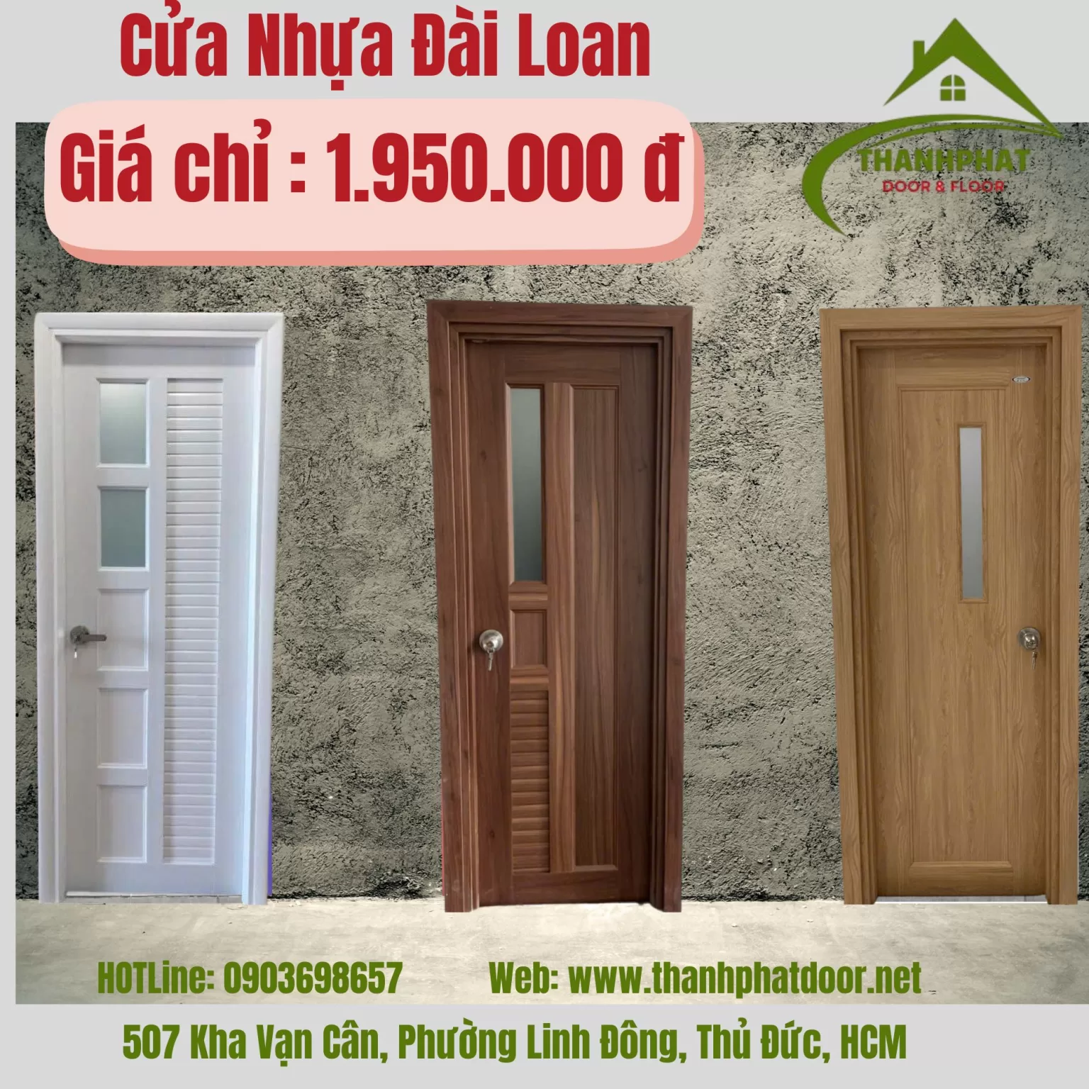 Cửa nhựa Đài Loan